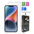 iPhone 14 Plus (6.1'') Black Tempered Glass