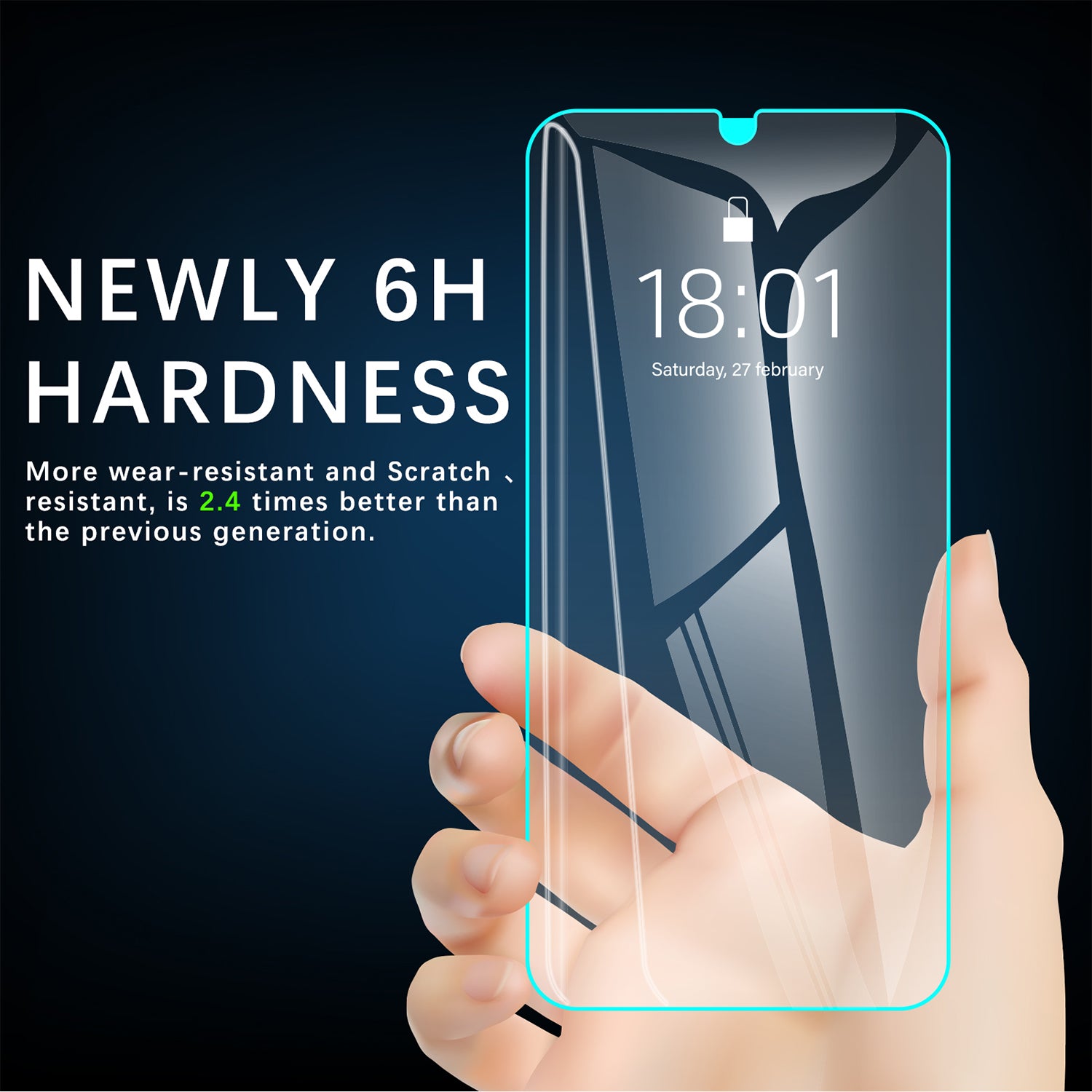 Apple iPhone 14/13 (6.1") 360 Full Protective Waterproof Case with Built-in Screen Fingerprint Protector