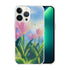 iPhone 13 Pro Max TPU oil painting flower shiny summer case