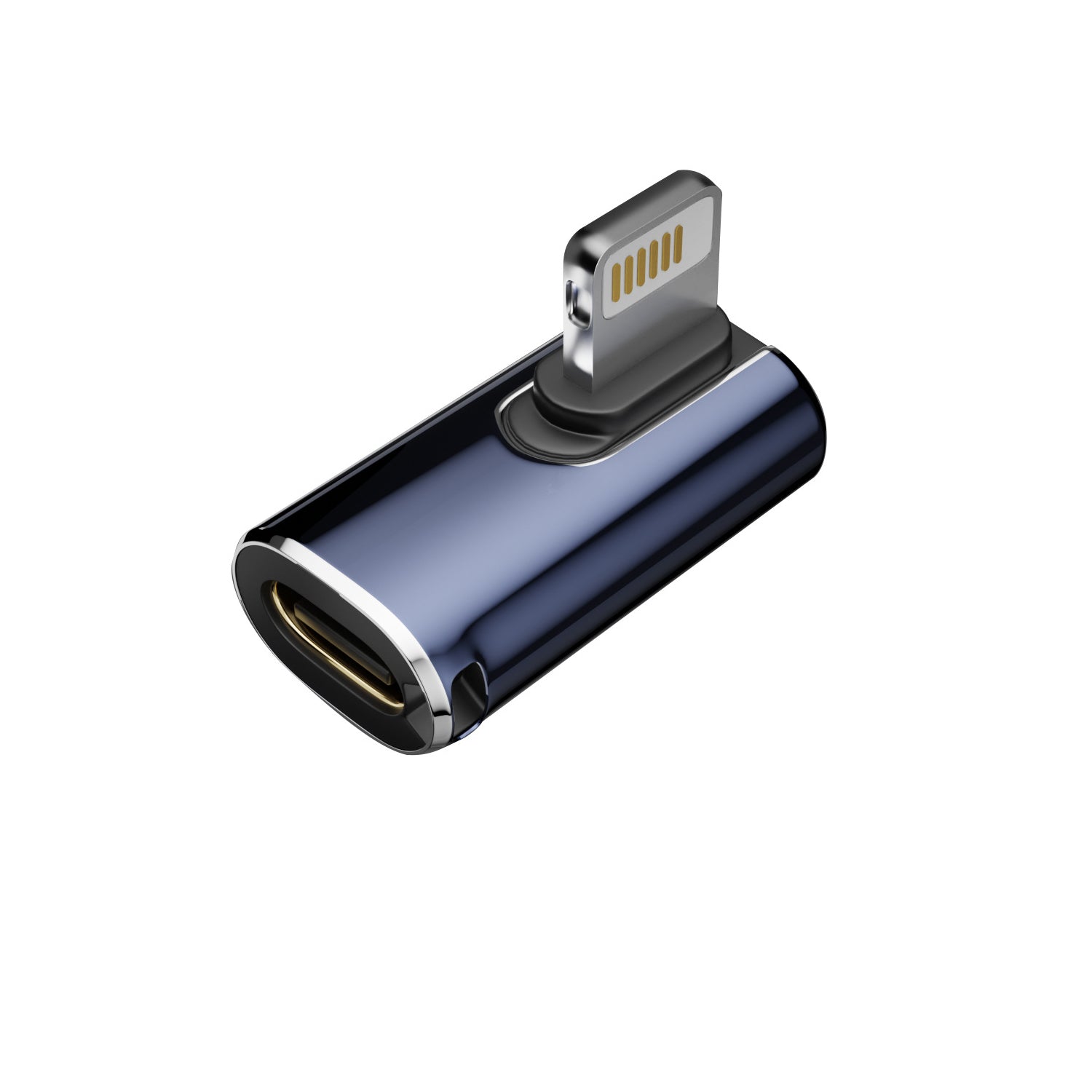 27W Lay flat Type-c to lightning 180 ° angle vertical interface adpter