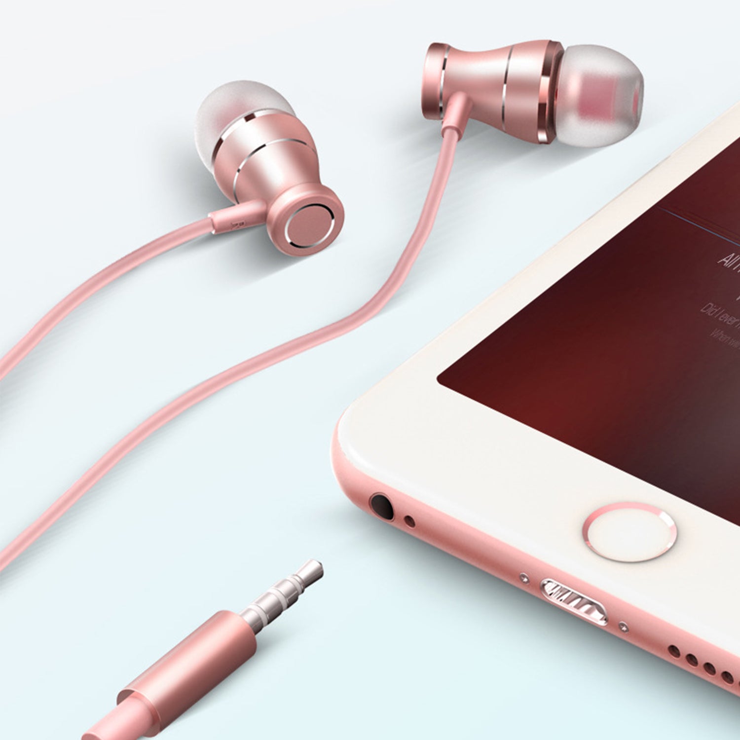 HIFI sound level in ear wired headset