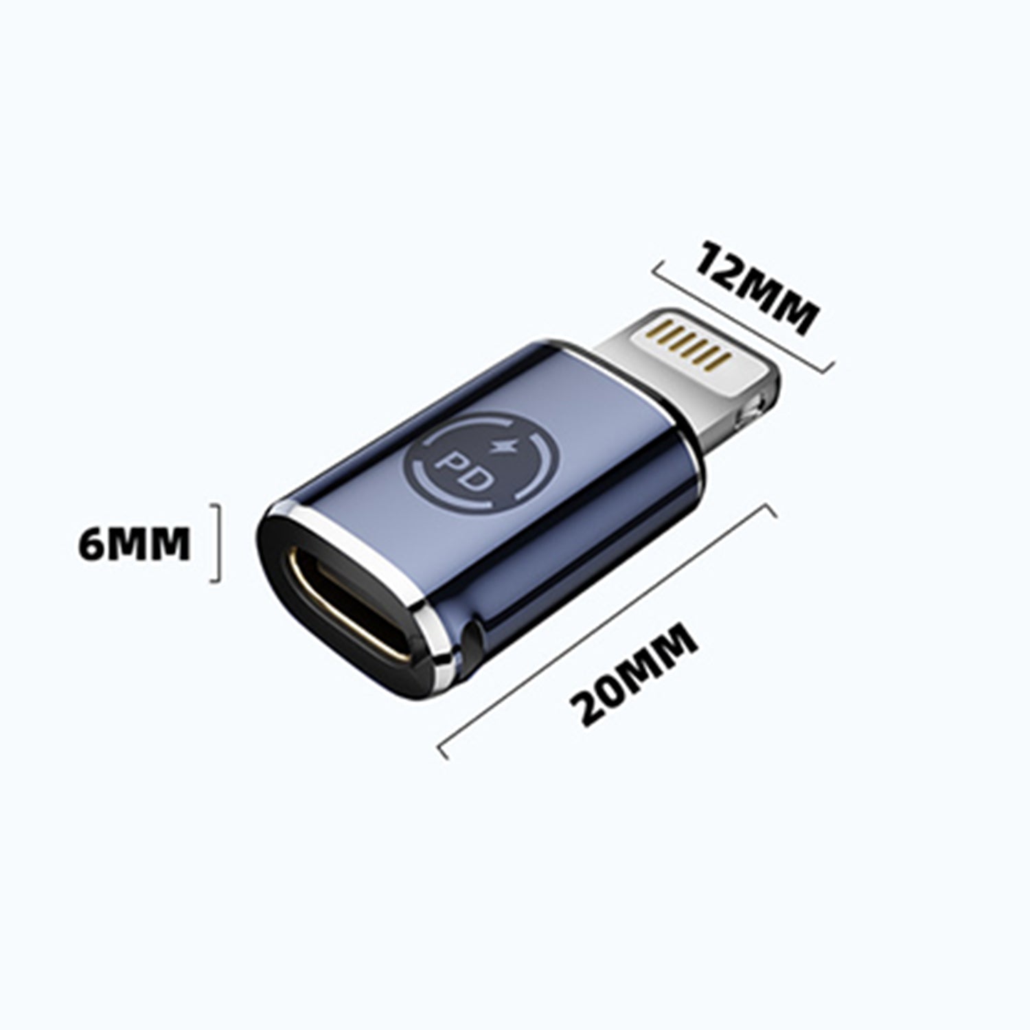 27W Standing  Type-c to lightning  interface adpter