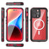 iPhone 15 Pro Max 360 Full Protective Waterproof Case With Built-in Screen Fingerprint Protector