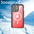iPhone 15 Pro Max 360 Full Protective Waterproof Case With Built-in Screen Fingerprint Protector