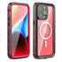 iPhone 15 Pro Max 360 Full Protective Waterproof Case With Built-in Screen Fingerprint Protector