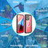 iPhone 15 Pro Max 360 Full Protective Waterproof Case With Built-in Screen Fingerprint Protector