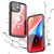 iPhone 15 Pro Max 360 Full Protective Waterproof Case With Built-in Screen Fingerprint Protector