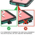 iPhone 15 Pro Max 360 Full Protective Waterproof Case With Built-in Screen Fingerprint Protector
