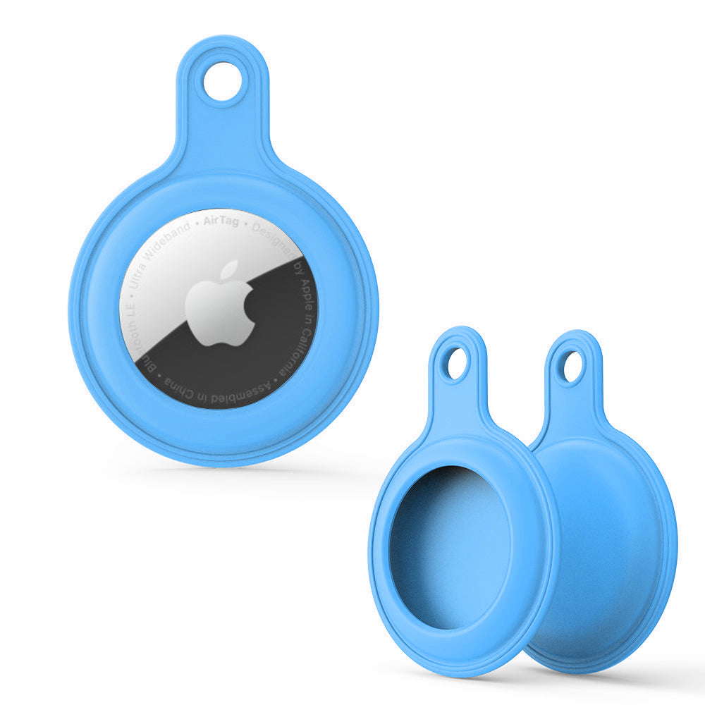 Air Tag Case Cover with Carabiner Silicone Compatible with Apple Air Tag