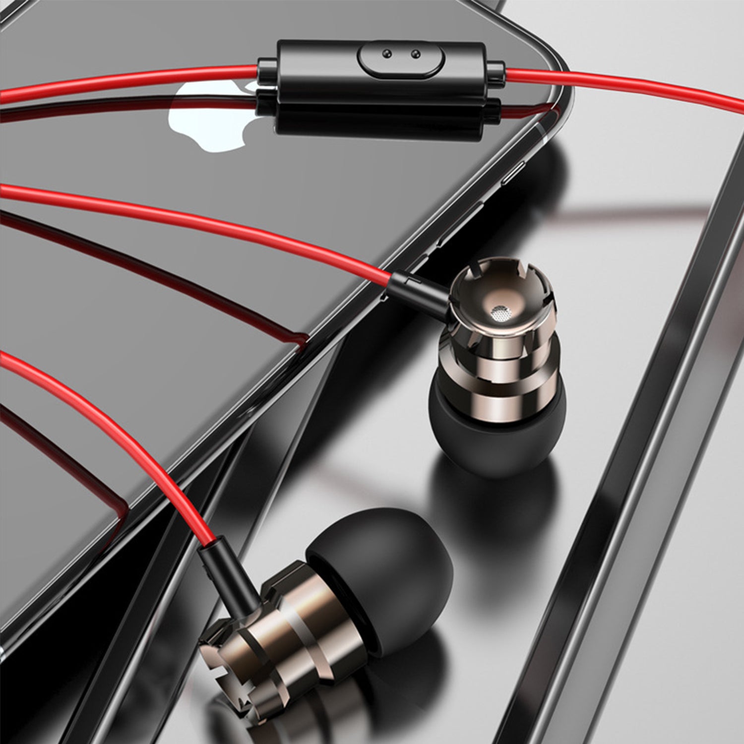 HIFI sound level in ear wired headset