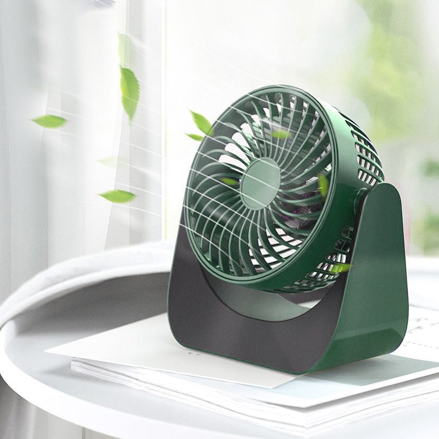 Mini Fan USB ultra silent charging with battery fan for desk