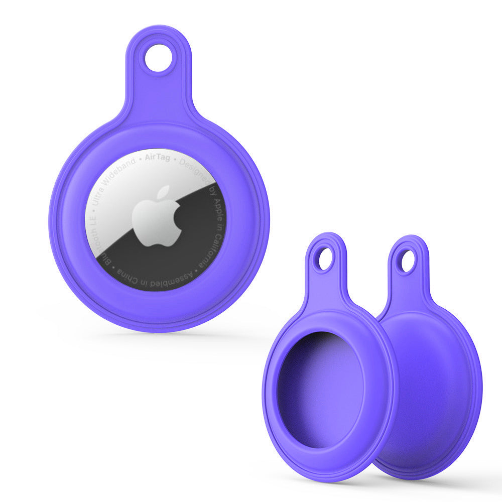 Air Tag Case Cover with Carabiner Silicone Compatible with Apple Air Tag