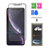 iPhone X/XS(5.8") Black Tempered Glass