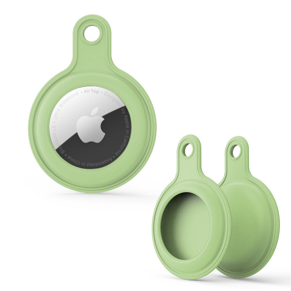 Air Tag Case Cover with Carabiner Silicone Compatible with Apple Air Tag