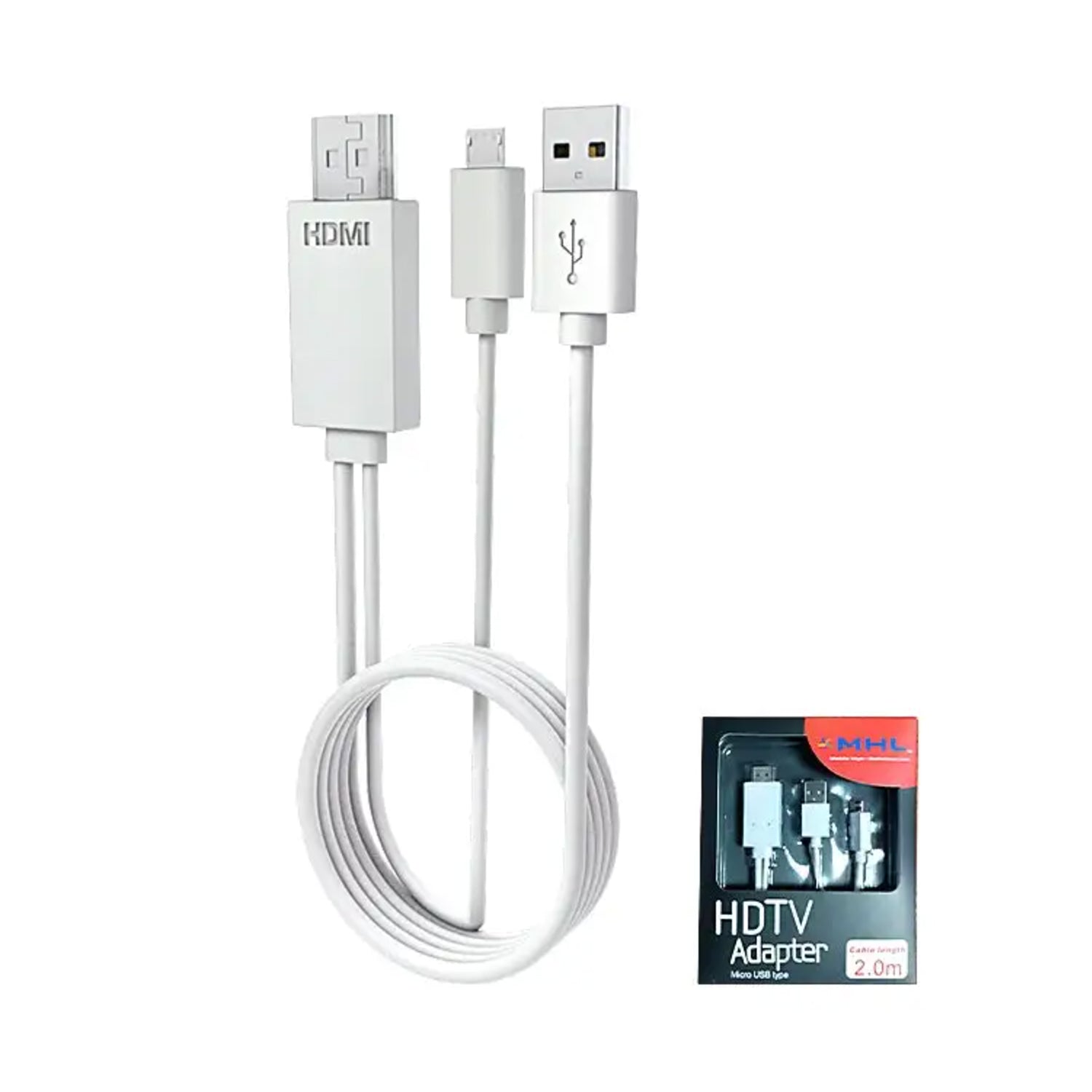 Micro USB MHL To HDMI HDTV Adapter AV TV Video Cable For Galaxy S1 S2 S3 S4 S5 Note 1 Note 2 Note3
