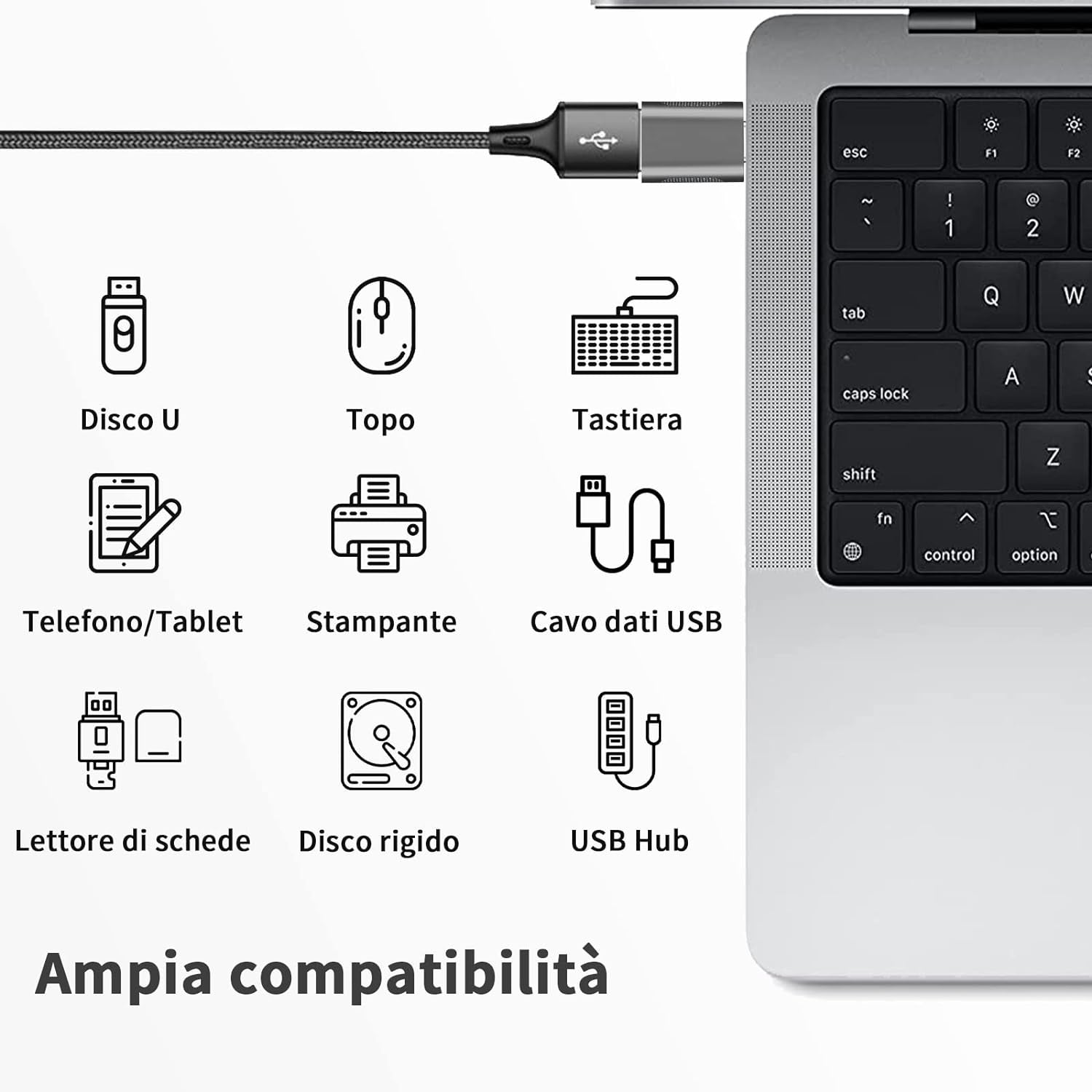 USB-C to USB 3.0 Adapter
