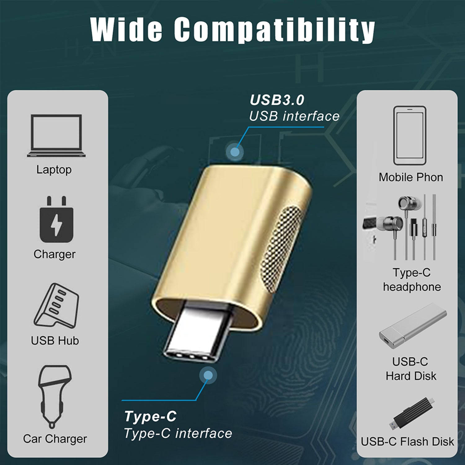 USB-C to USB 3.0 Adapter