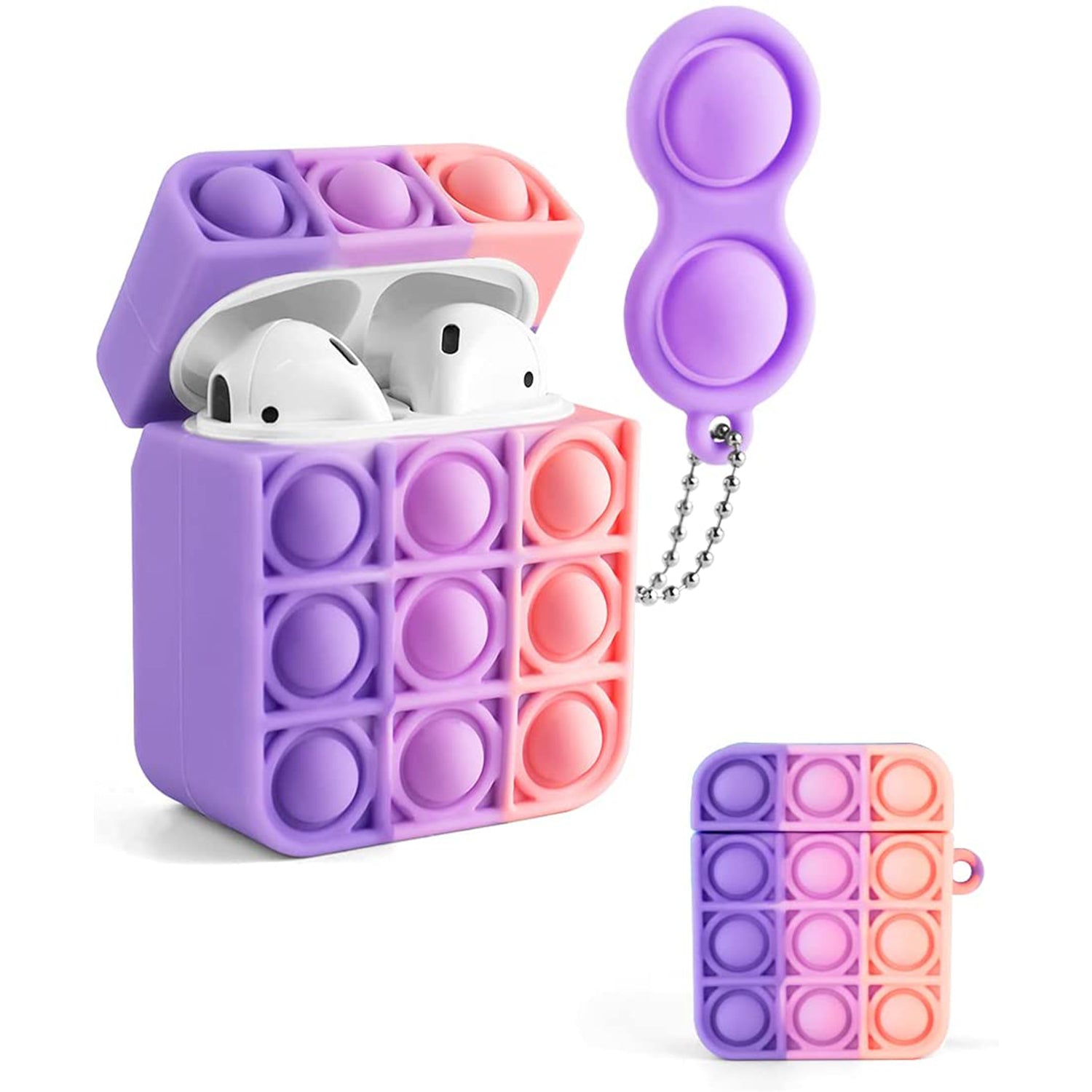 3D Press bubble sense for AirPods case