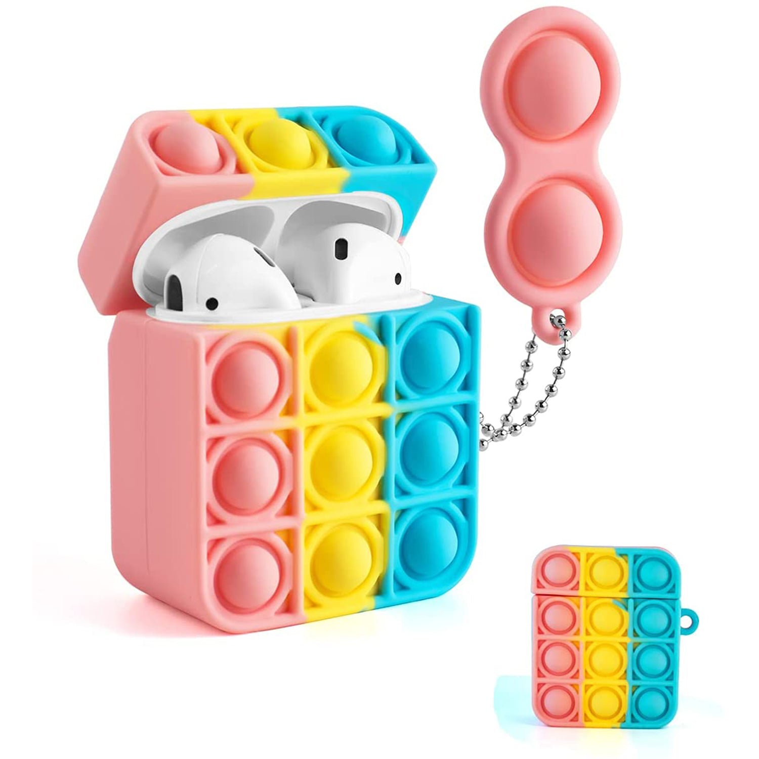 3D Press bubble sense for AirPods case
