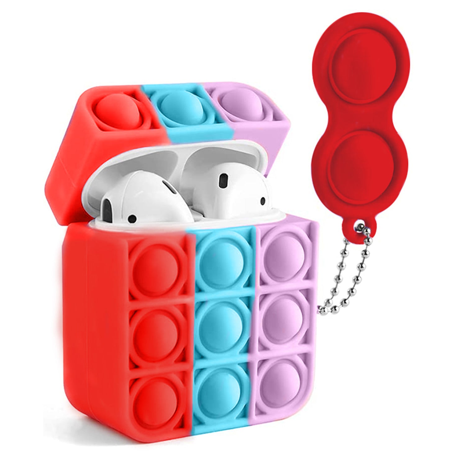 3D Press bubble sense for AirPods case