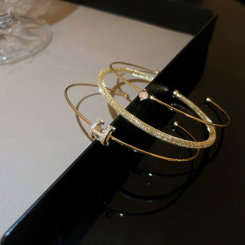 Fashionable and Versatile Simple Bracelet （Pack of a dozen）