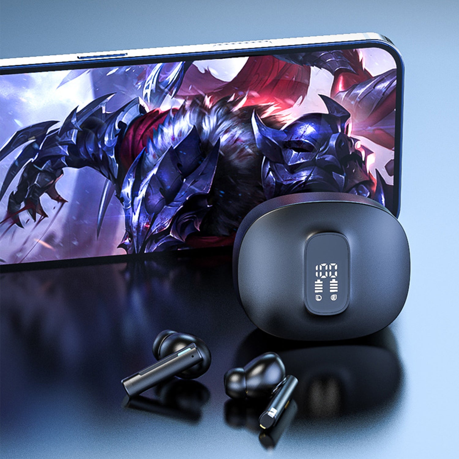 In Ear ENC Call Noise Reduction, Digital Display, 5.3 Motion Wireless Bluetooth Earphones