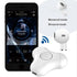Bluetooth Earphones Gyro Rotation Earbuds Binaural Smart Touch HIFI Stereo Voice Audio-White