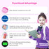 Ear Headphones for Kids, Headphones with Safe Volume Limiter 85dB, Adjustable and Flexible for Kids, Boys, Girls,Suit for School Classroom Students Teens Children
