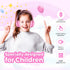 Ear Headphones for Kids, Headphones with Safe Volume Limiter 85dB, Adjustable and Flexible for Kids, Boys, Girls,Suit for School Classroom Students Teens Children