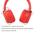 Wireless Bluetooth Kids Headsets Foldable Over-Ear Headset with 85dB Volume Limited Hearing Protection Earphone