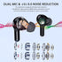 Four-speaker Bluetooth Airpods with dual-acting ring on display