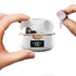Four-speaker Bluetooth Airpods with dual-acting ring on display