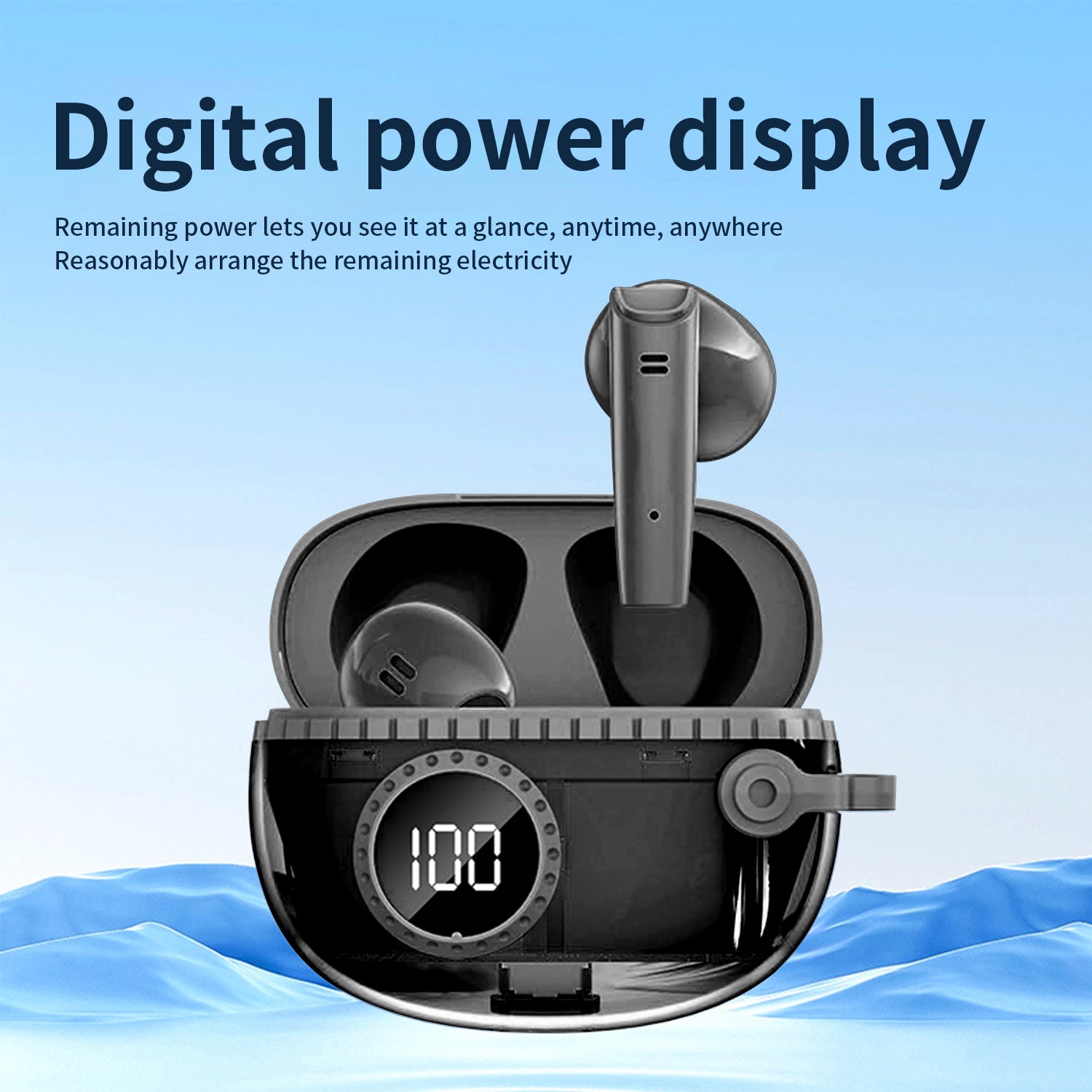 Translucent noise reduction sports wireless headset