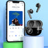 Translucent noise reduction sports wireless headset