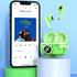 Translucent noise reduction sports wireless headset
