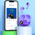 Translucent noise reduction sports wireless headset