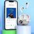 Translucent noise reduction sports wireless headset