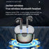 Wireless Bluetooth Transparent Crack Light Noise Reduction Earphones