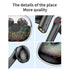 Wireless Bluetooth Transparent Crack Light Noise Reduction Earphones
