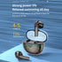 Wireless Bluetooth Transparent Crack Light Noise Reduction Earphones