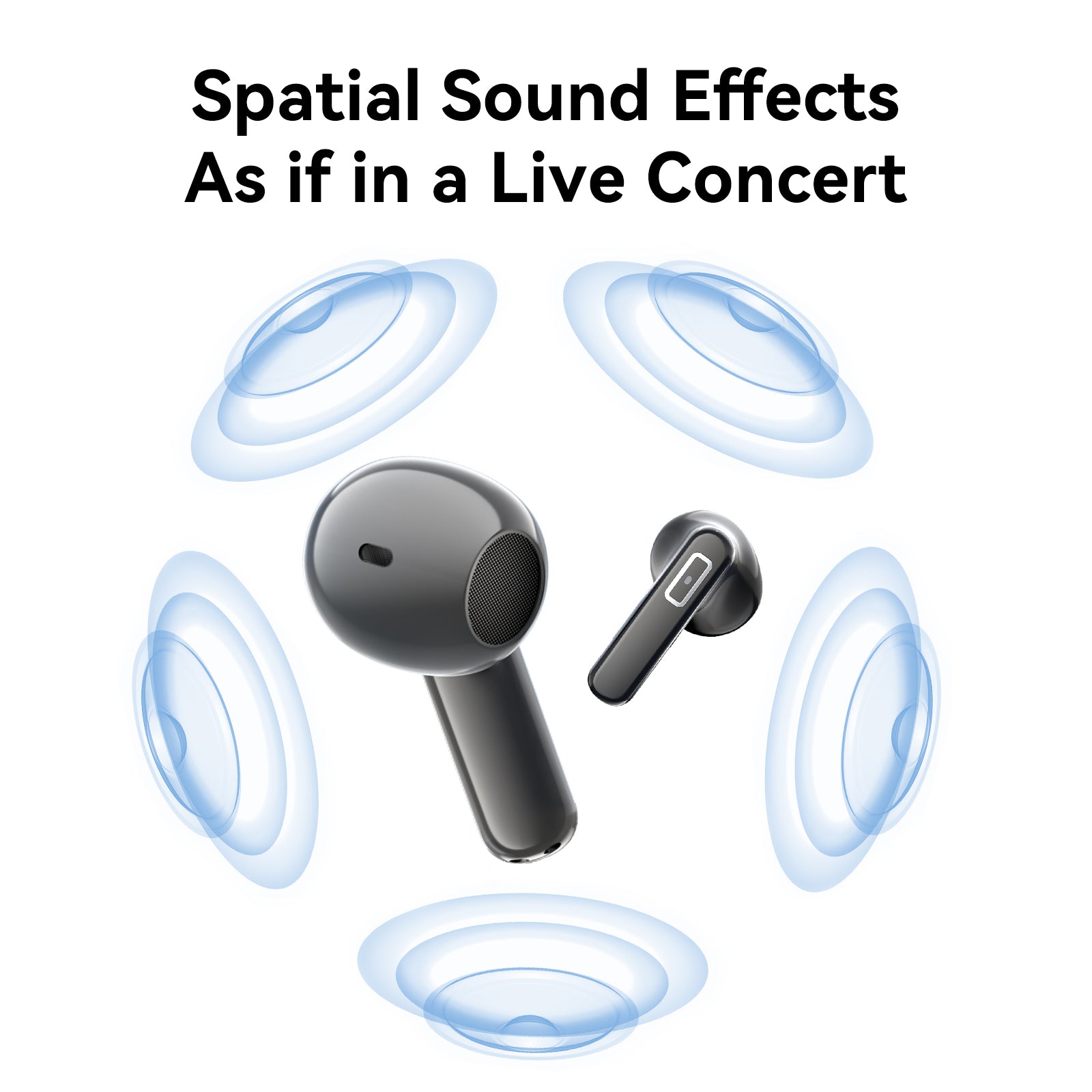 Noise Reduction IPX5 Waterproof High Fidelity Stereo Wireless Bluetooth Earphones