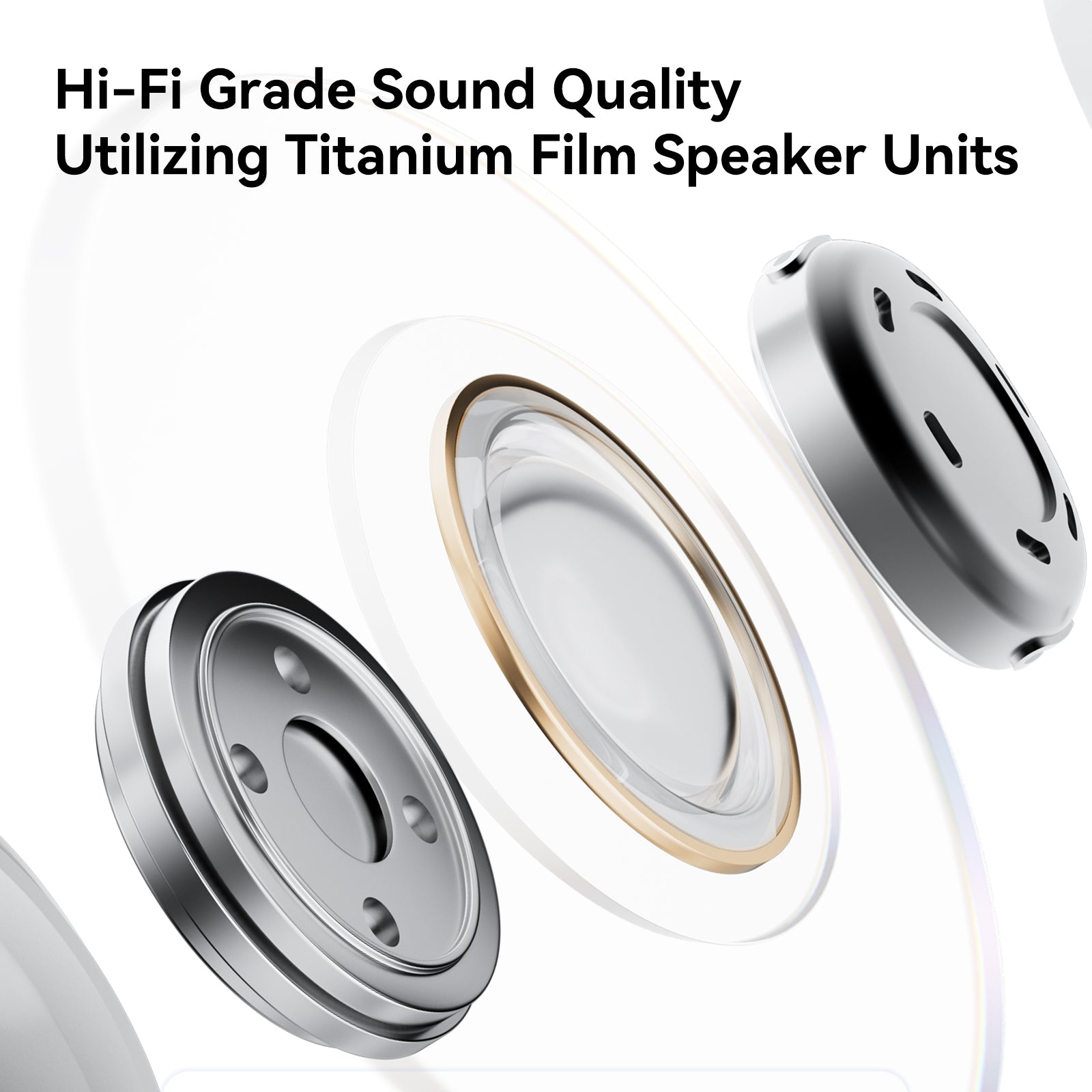 Noise Reduction IPX5 Waterproof High Fidelity Stereo Wireless Bluetooth Earphones