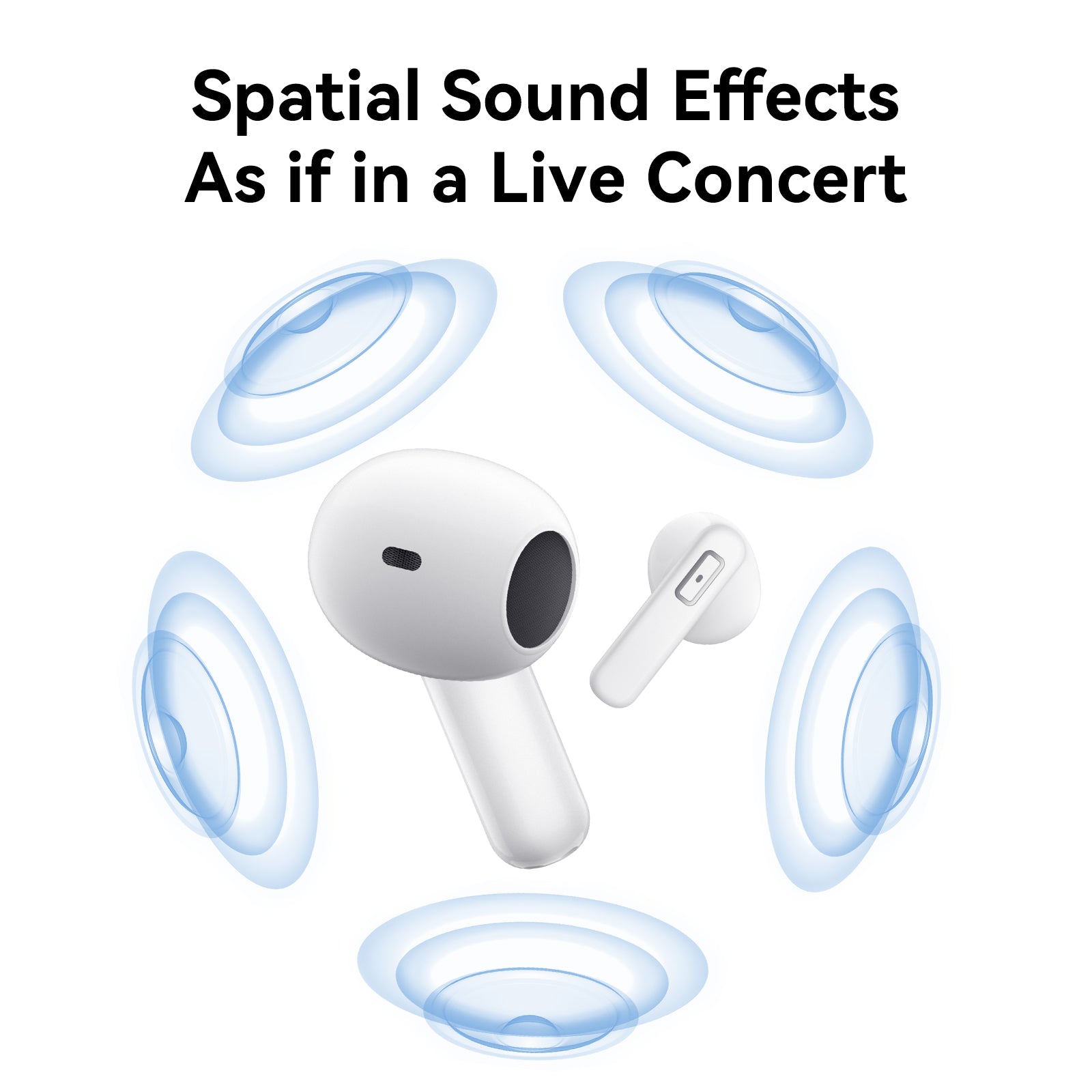Noise Reduction IPX5 Waterproof High Fidelity Stereo Wireless Bluetooth Earphones