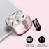 Bluetooth 5.3 Wireless Headphones, X08 Wireless Earbuds 40H Playtime with LED Power Display, IPX5 Waterproof Headphones with Touch Control for Sport/Work Earphones