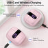 Bluetooth 5.3 Wireless Headphones, X08 Wireless Earbuds 40H Playtime with LED Power Display, IPX5 Waterproof Headphones with Touch Control for Sport/Work Earphones