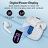 Bluetooth 5.3 Wireless Headphones, X08 Wireless Earbuds 40H Playtime with LED Power Display, IPX5 Waterproof Headphones with Touch Control for Sport/Work Earphones