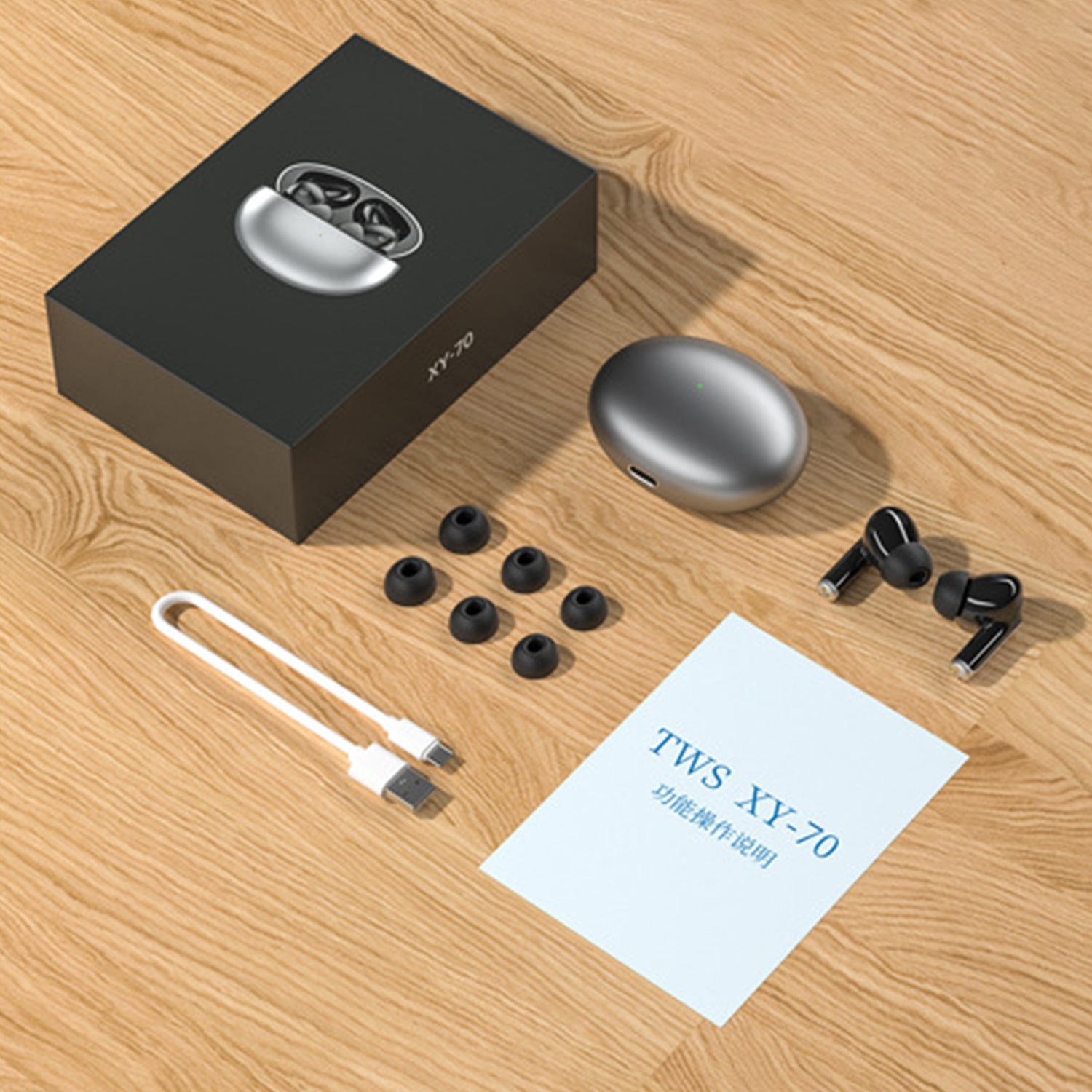 Wireless earbuds,Dual noise reduction