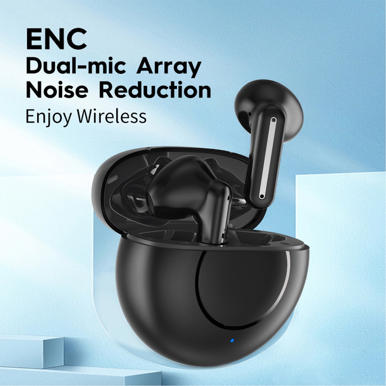 Noise reduction sport wireless headset