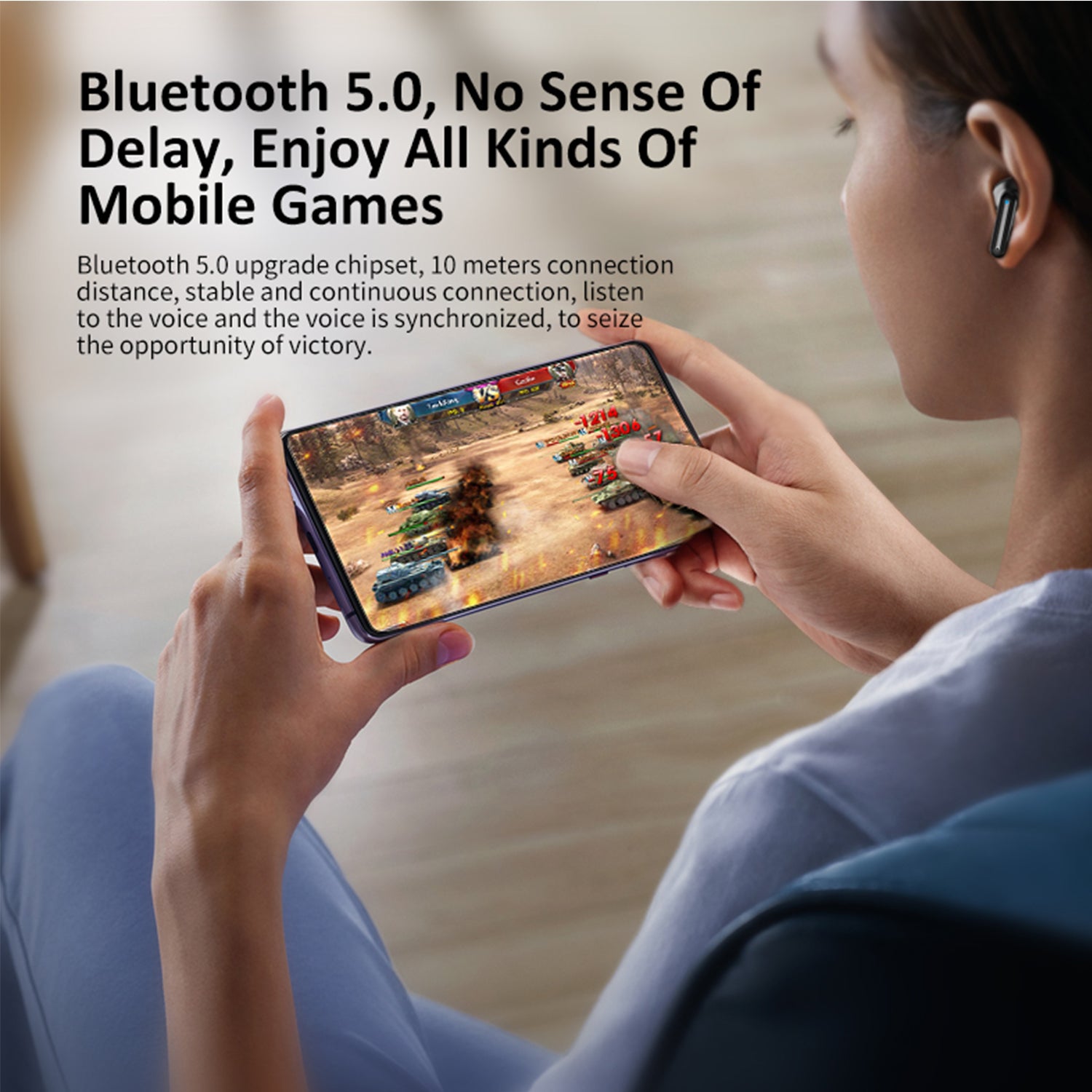 Noise reduction sport wireless headset