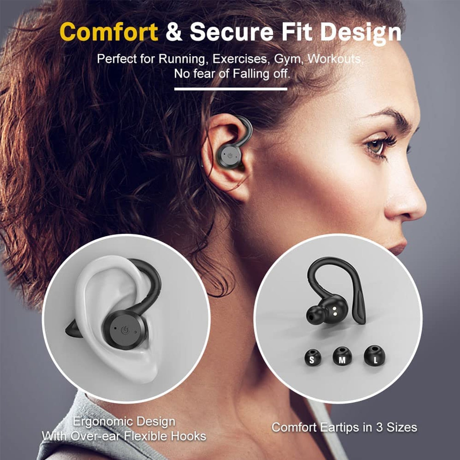 Ear hook Bluetooth headset